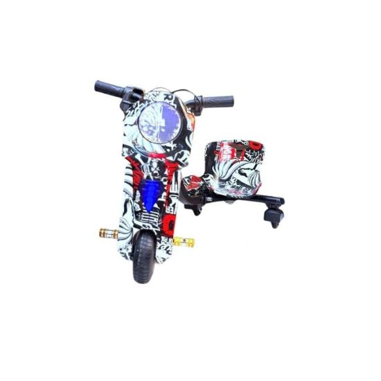 صورة سكوتر درفت كهربائي 3 عجلات ميني موديل 2025